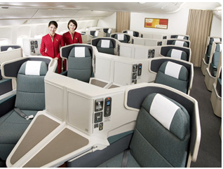 Cathay Pacific's new Business Class. Picture:  Cathay Pacific