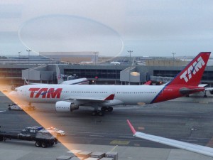 My ride to Rio:  a TAM A330-200
