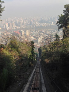 Funicular from up top