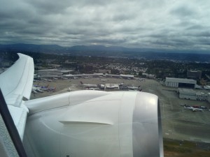 Climbing out of Seattle