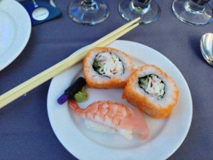 Sushi appetizer