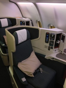 Cathay Pacific's New Business Class seat