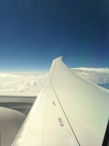 Dumping fuel over the Pacific from a United B787-8