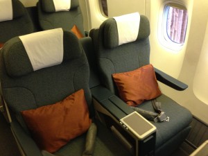 Cathay Pacific's New Regional Business Class Seat