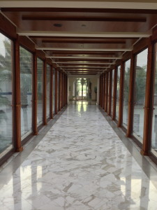 Park Hyatt Dubai indoor promenade
