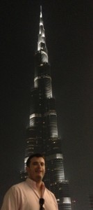 Me at Burj Khalifa