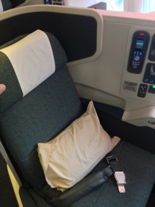 Once again, the wonderful Cathay business class seat