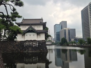 Imperial Palace in the heart of Tokyo