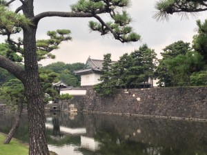 Imperial Palace on a moat
