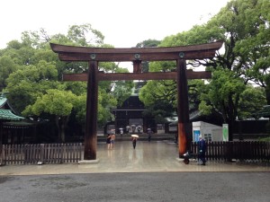 Entrance to Meiji Shrine