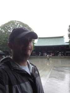 Me at the Meiji Shrine