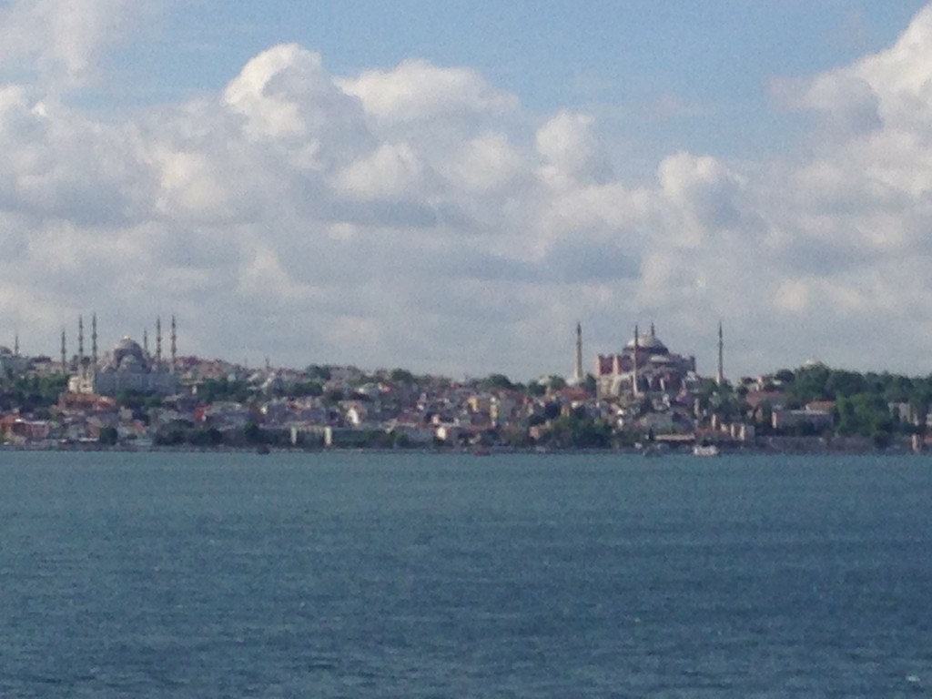 Sailing into Istanbul