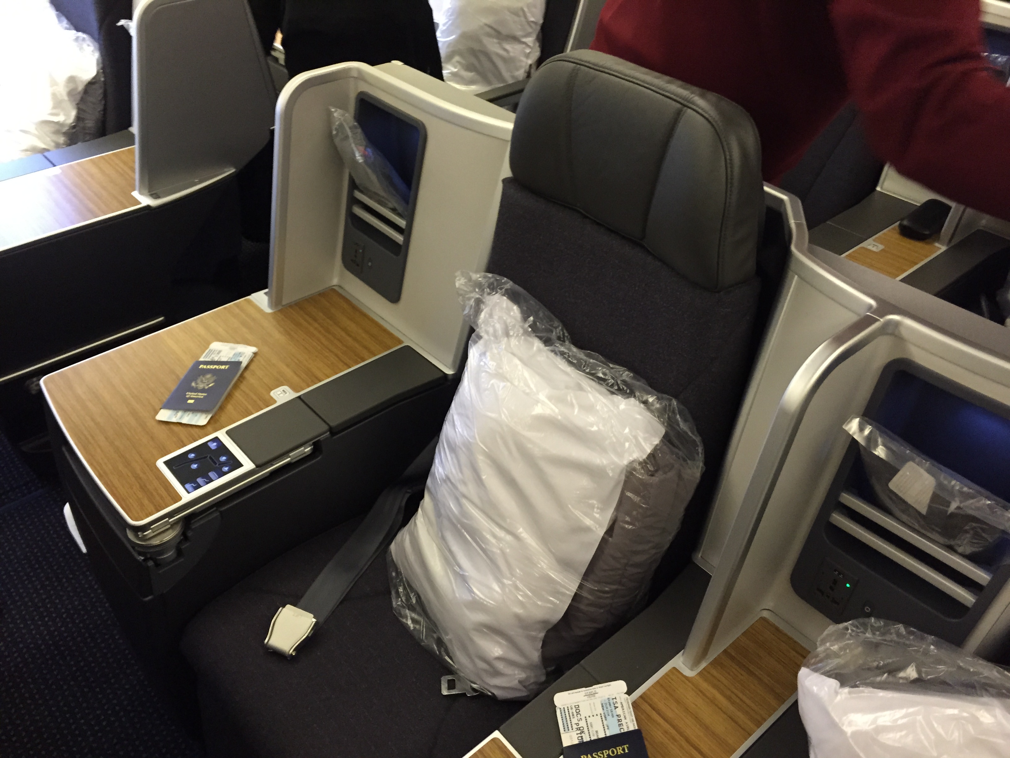 Review:  American New B767 Business Class Zurich to New York-JFK